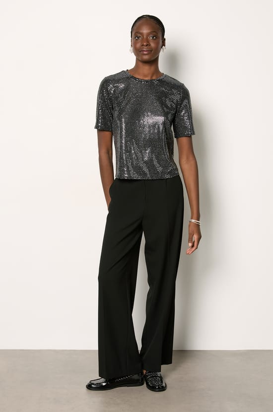 T-shirt manches courtes irisé;${refinementColor}