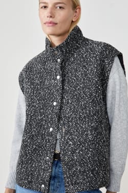 Sleeveless Jacket;${refinementColor}