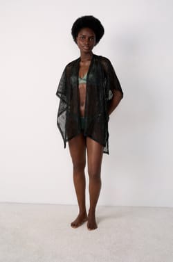 Openwork Kimono;${refinementColor}