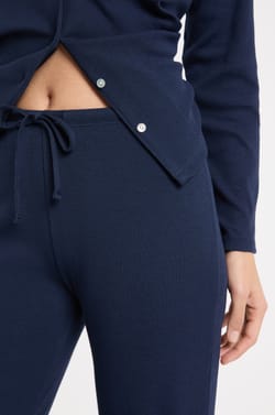 Pyjama Trousers with Cotton;${refinementColor}