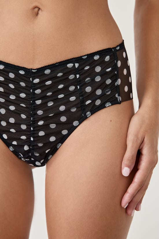 Polka Dot Boyshort;${refinementColor}