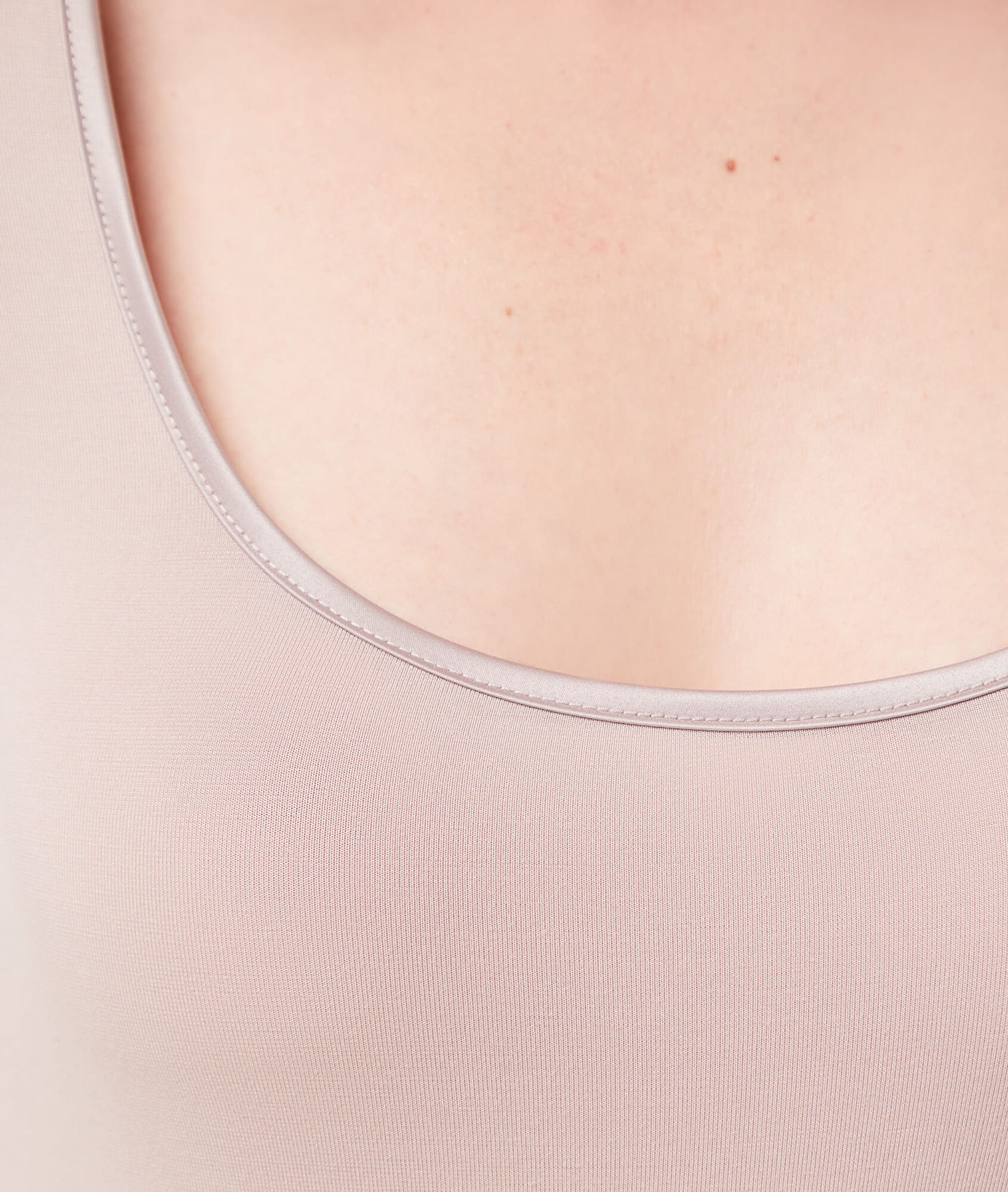 Body Thermique Femme Manches Longues - 95% Viscose, 5% élasthanne - Col Profond, Fermeture Entrejambe - Pour Automne/hiver