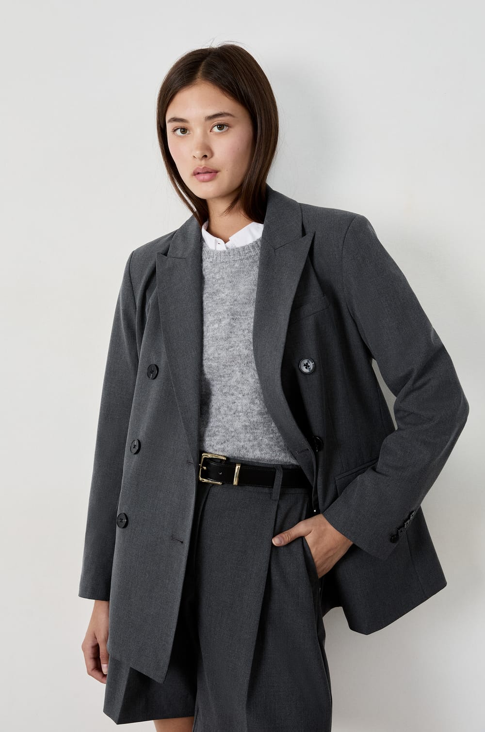 Blazer jacket;${refinementColor}