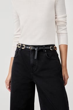 Leren riem;${refinementColor}