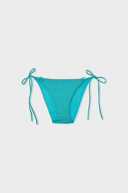 Bikini-Hose mit schillernden Schn&uuml;ren;${refinementColor}