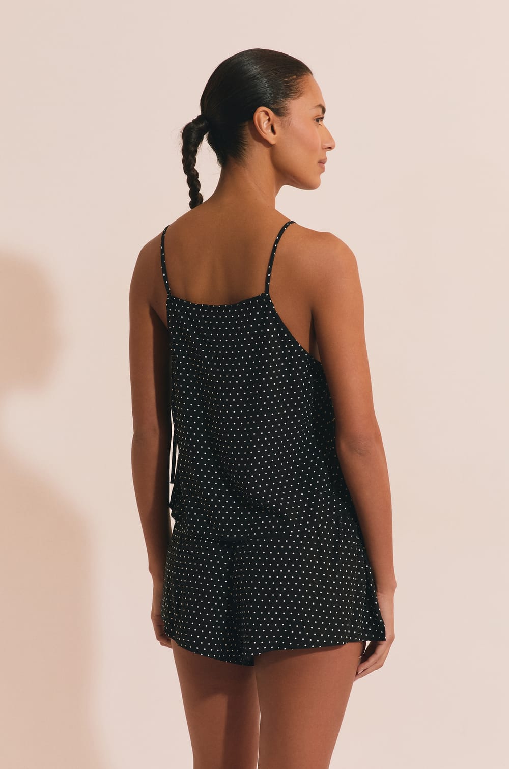 Short de pyjama &agrave; pois;${refinementColor}