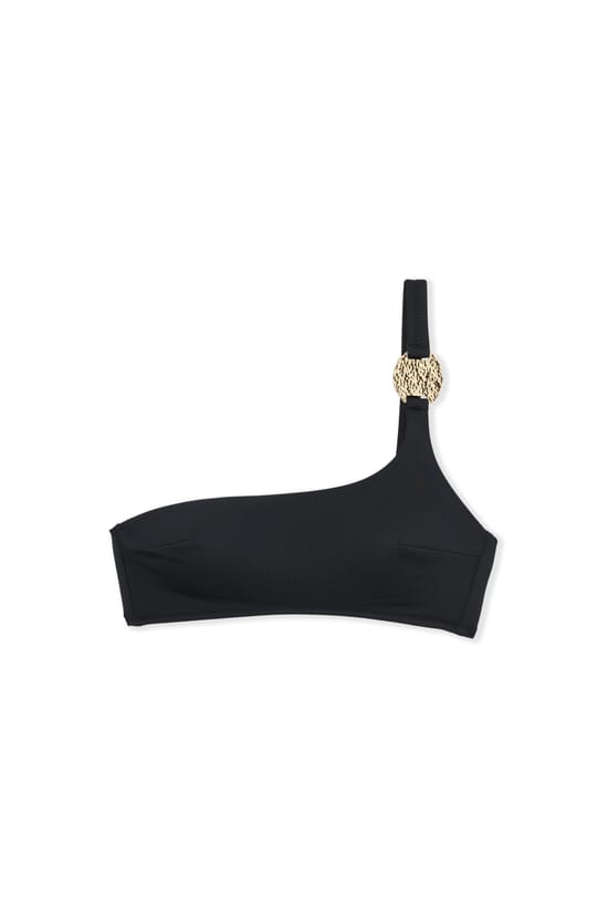 Haut de maillot brassi&egrave;re asym&eacute;trique avec d&eacute;tail bijou - Etam x H&ocirc;tel Mahfouf;${refinementColor}