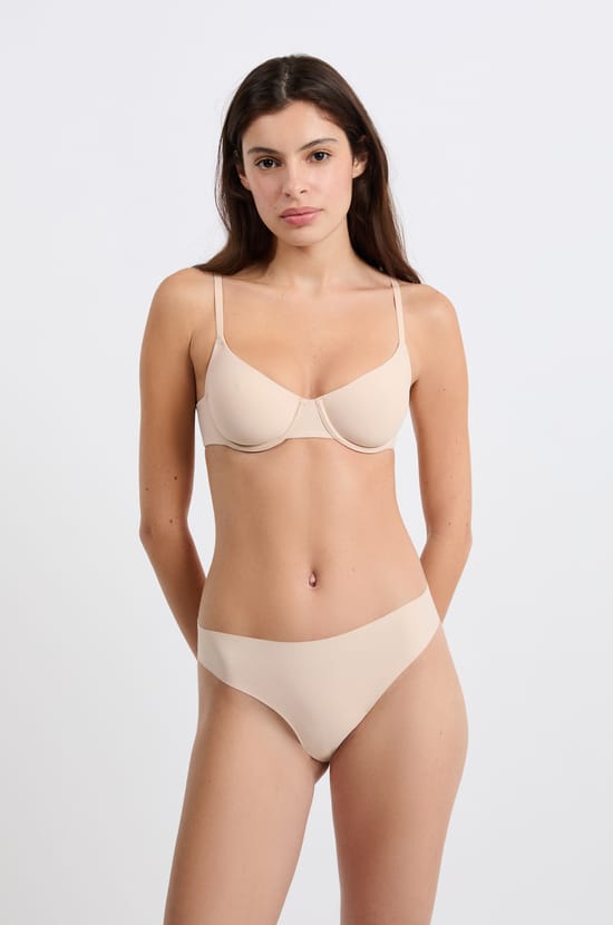 Microfibre Balconette Bra;${refinementColor}