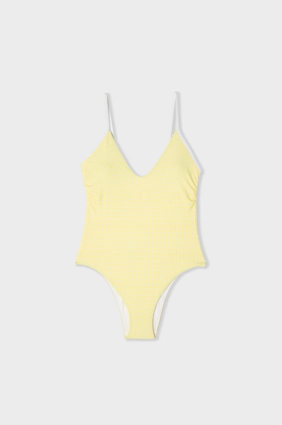 One-Piece Patterned Swimsuit;${refinementColor}