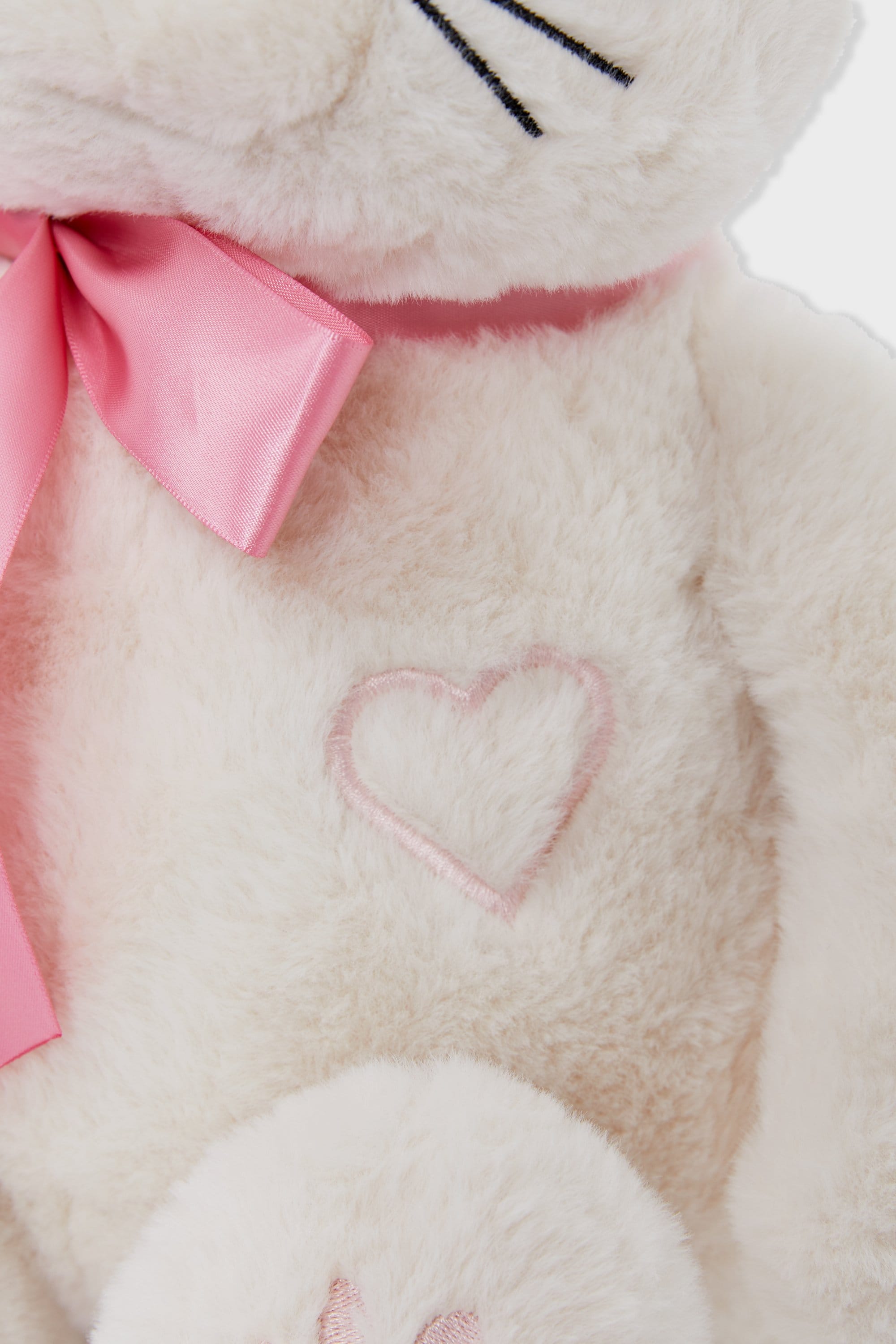 Faux Fur Stuffed Cat - LICAT - ECRU - ETAM