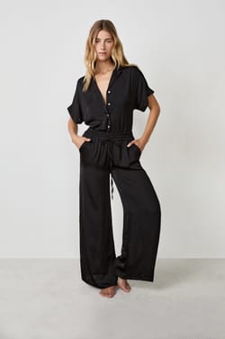 Wide-leg satin trousers;${refinementColor}