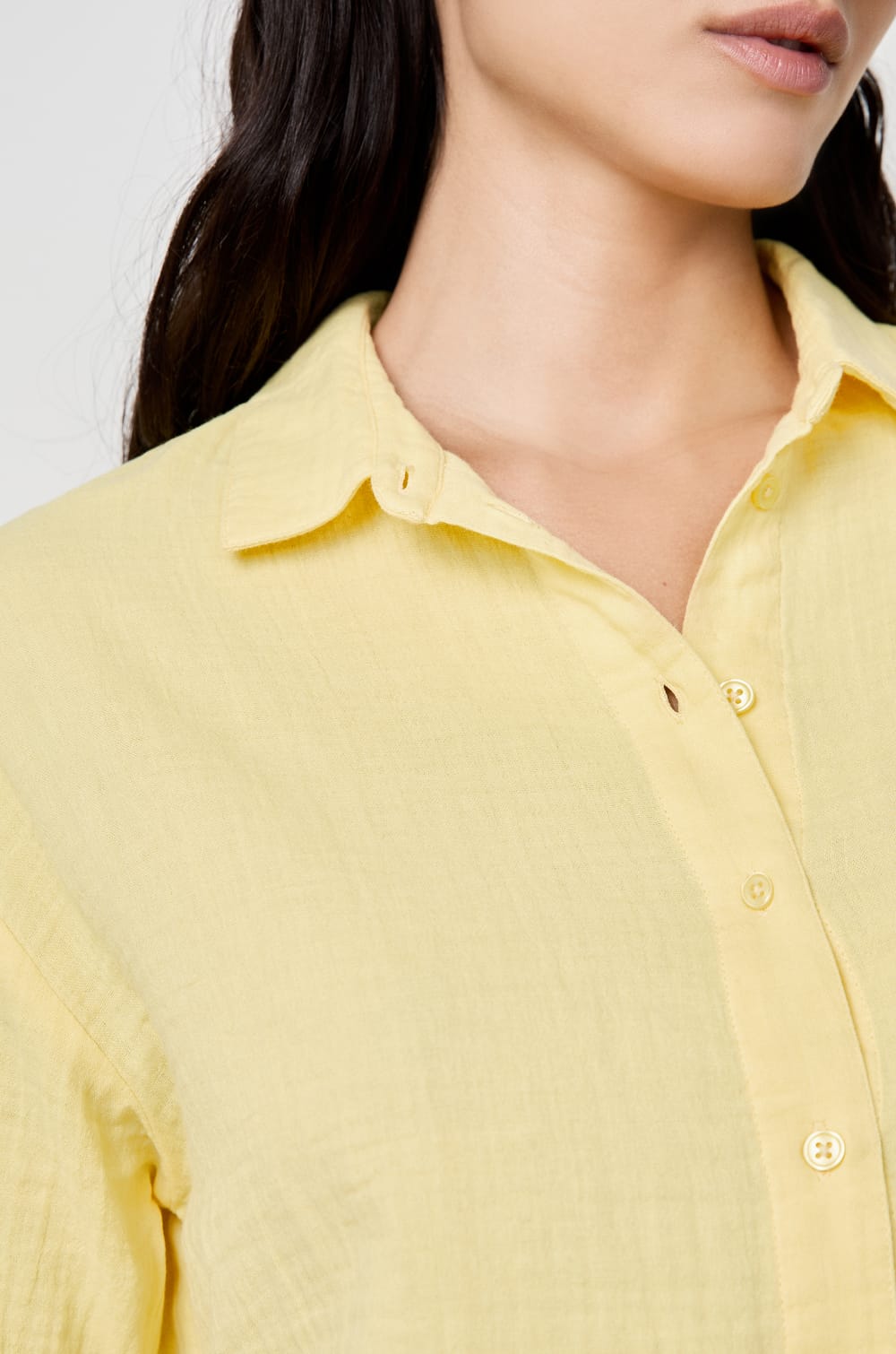 Textured short-sleeved shirt;${refinementColor}