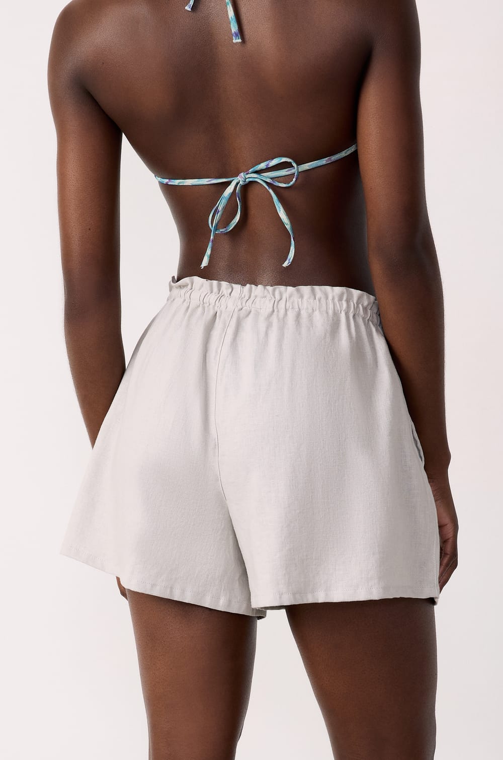 Tie-Side Beach Shorts;${refinementColor}