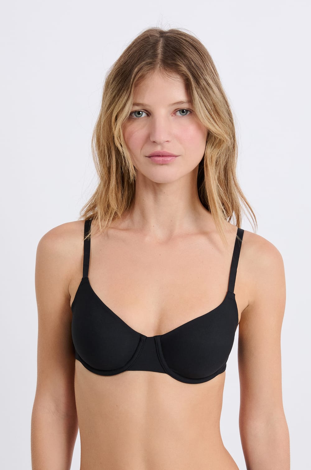 Microfibre Balconette Bra;${refinementColor}