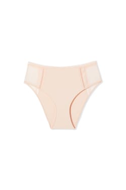 Braga midi con detalles de encaje;${refinementColor}