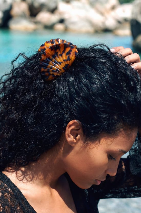 Haarspange in Muschelform;${refinementColor}