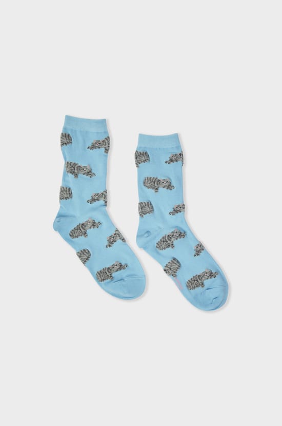 Chaussettes à motifs chats Coucou Suzette;${refinementColor}