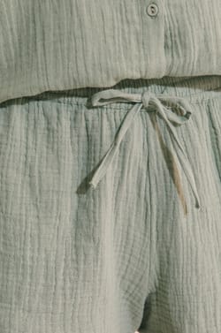 Short de pyjama en coton;${refinementColor}