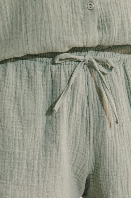 Short de pyjama en coton;${refinementColor}