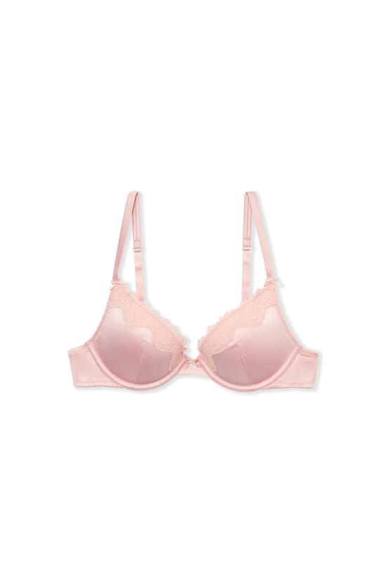 Soutien-gorge N.2 - Le push-up plongeant satin&eacute;;${refinementColor}