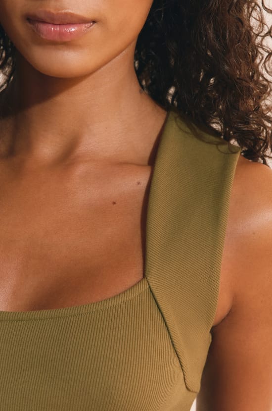 Top &agrave; col carr&eacute; en coton;${refinementColor}