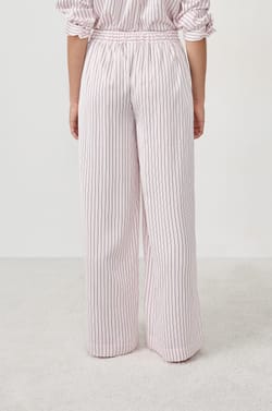 Pantal&oacute;n de sat&eacute;n a rayas;${refinementColor}