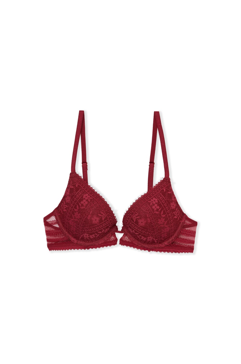 Soutien-gorge N.2 - Le push-up plongeant en dentelle;${refinementColor}
