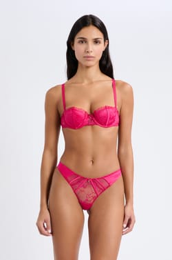 Balconette Lace Bra;${refinementColor}