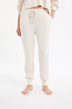 Pantalon de pyjama avec cordon;${refinementColor}