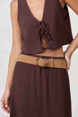 Ceinture en cuir;${refinementColor}