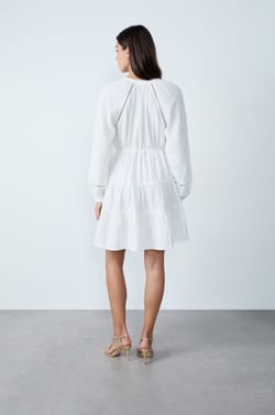 Fluid Shirt Dress;${refinementColor}