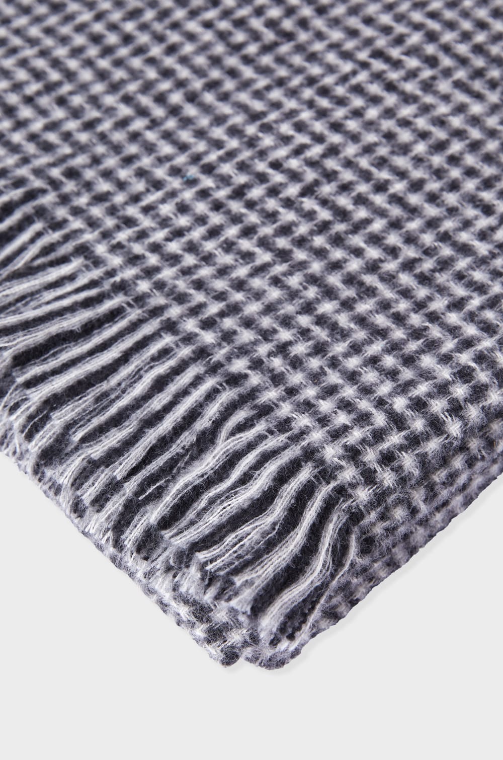 Écharpe à motif pied-de-poule;${refinementColor}