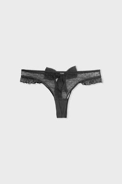 Tanga en tulle;${refinementColor}