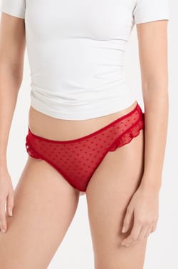 Tanga de tul;${refinementColor}