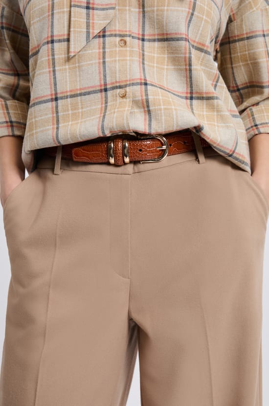 Ceinture en cuir;${refinementColor}