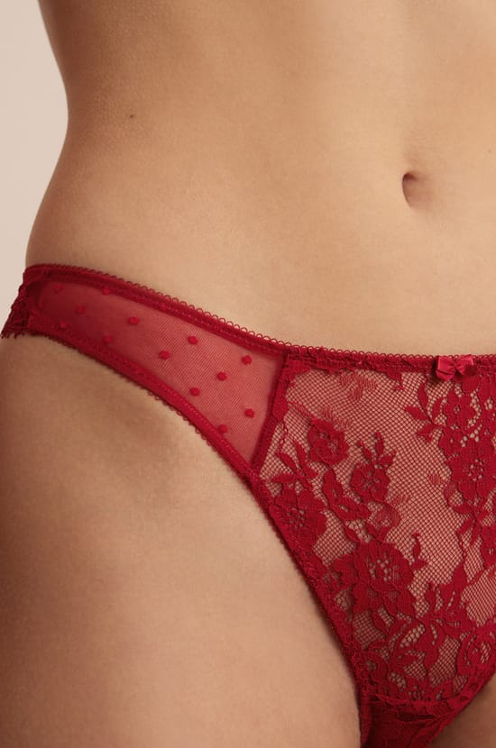 Lace Tanga;${refinementColor}