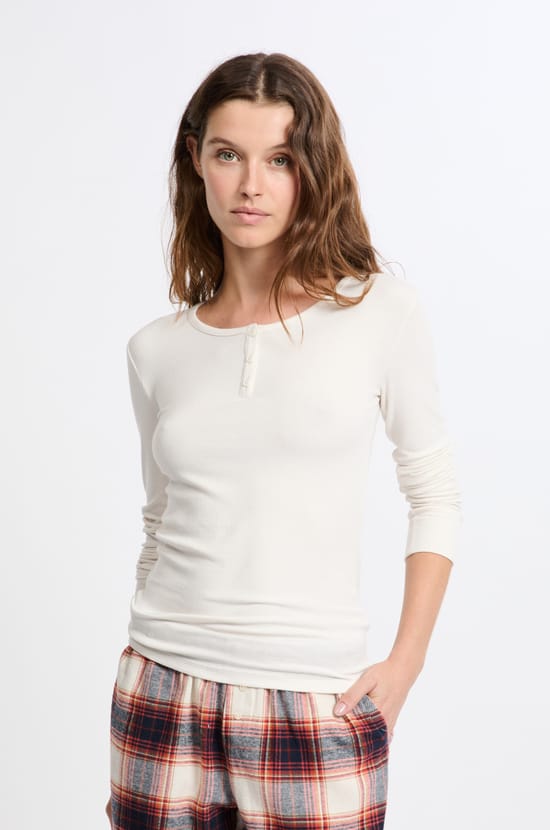 T-shirt de pyjama manches longues;${refinementColor}