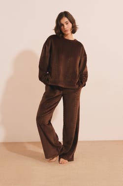Pantalon de pyjama large;${refinementColor}