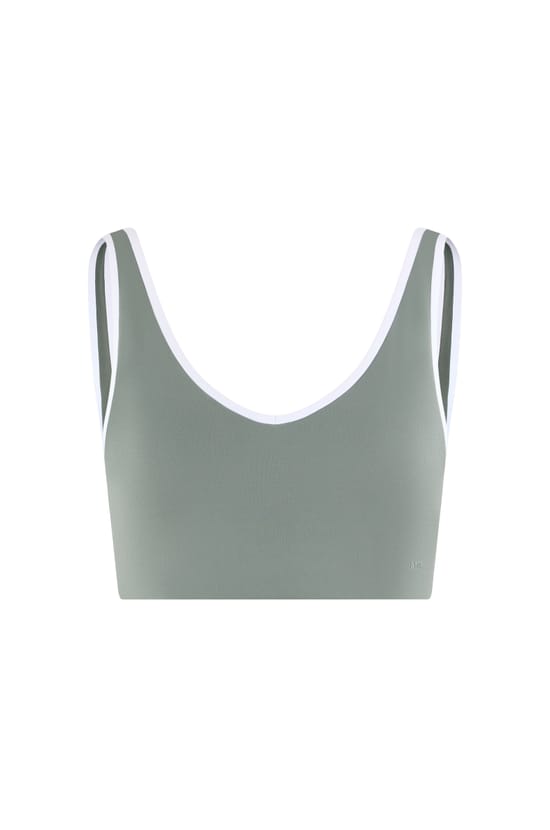 Brassi&egrave;re de sport d&eacute;collet&eacute;e V - Maintien moyen;${refinementColor}