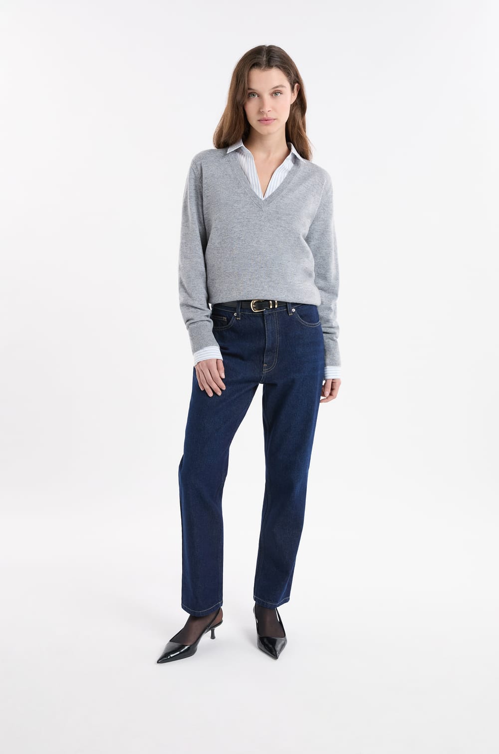 Vaqueros de corte recto;${refinementColor}