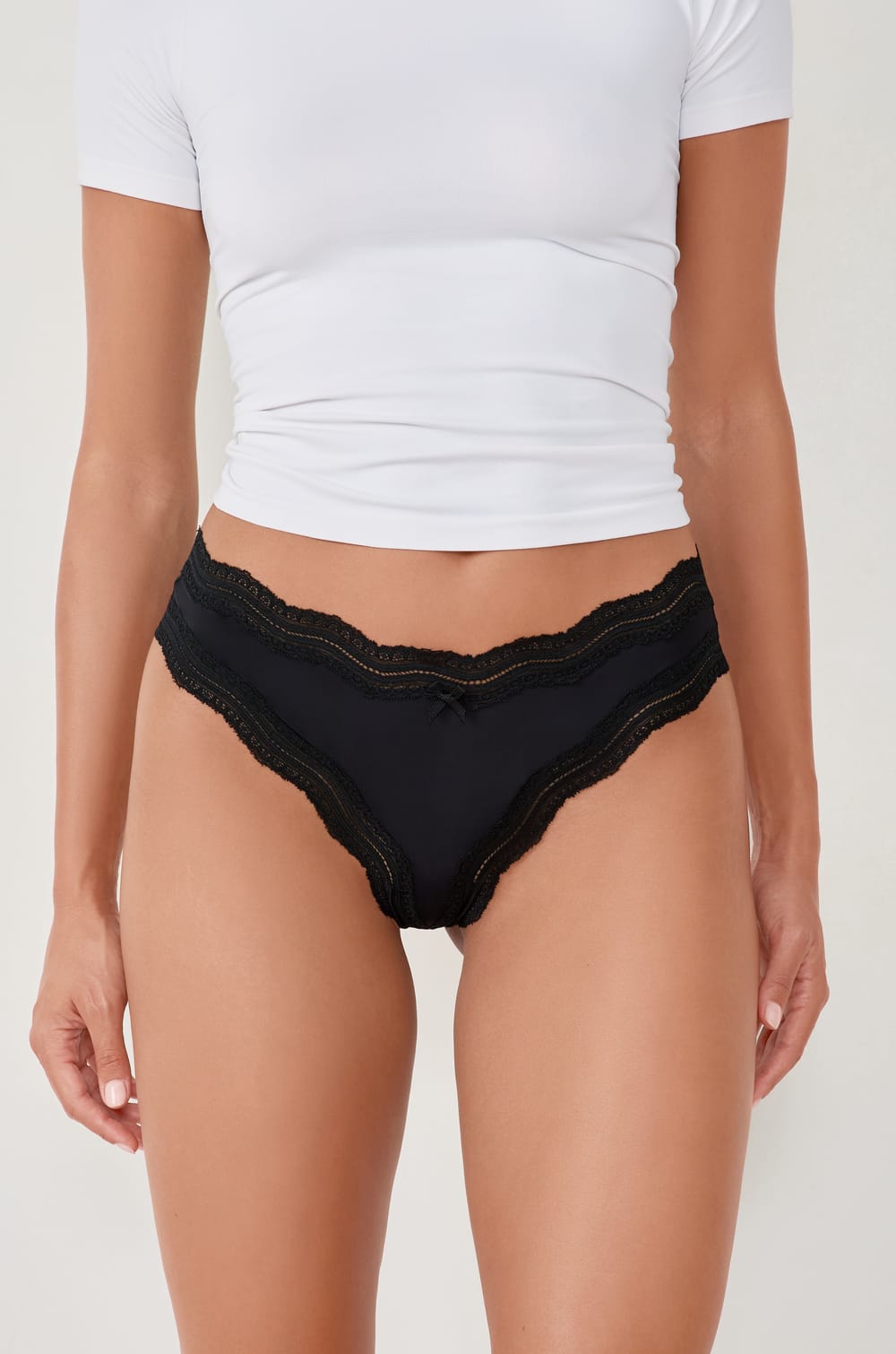 Brazilian Bikini With Lace Details;${refinementColor}