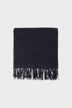 Scarf with Fringes;${refinementColor}
