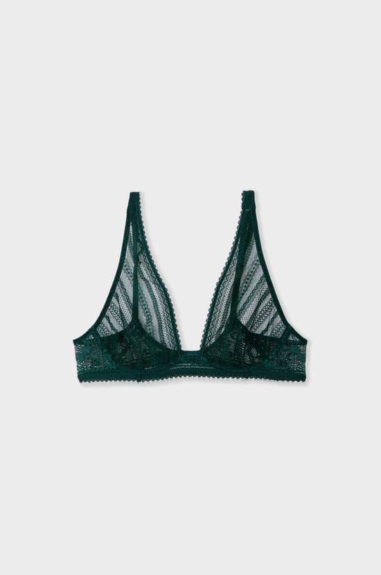 Bra No.7 - The scarf balconette in lace;${refinementColor}