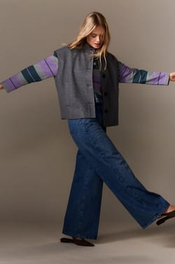 Veste sans manches avec laine;${refinementColor}