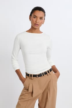 T-shirt &agrave; manches longues;${refinementColor}