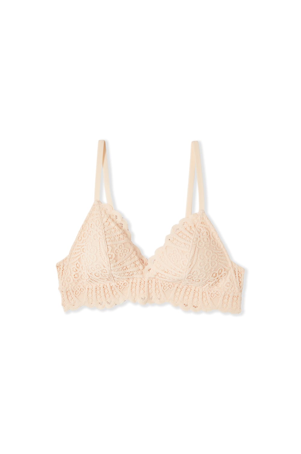 Soutien-gorge N.8 - Le triangle sans armatures en dentelle;${refinementColor}