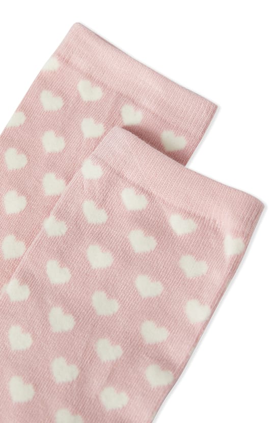 Chaussettes avec coton &agrave; motifs;${refinementColor}
