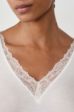 Long Sleeve Thermal Knit T-Shirt With Cashmere;${refinementColor}