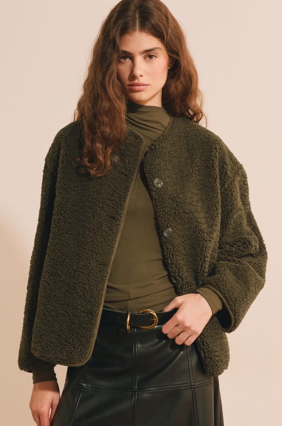Blouson en polaire;${refinementColor}