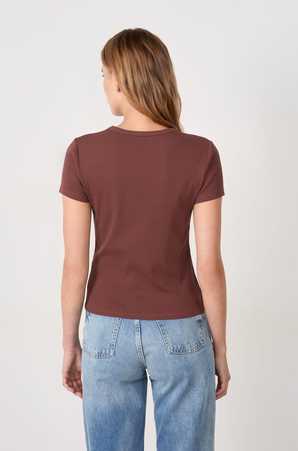 T-shirt manches courtes en coton;${refinementColor}